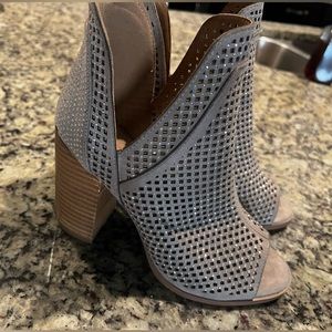 Very G Open Toe Heeled Wedges